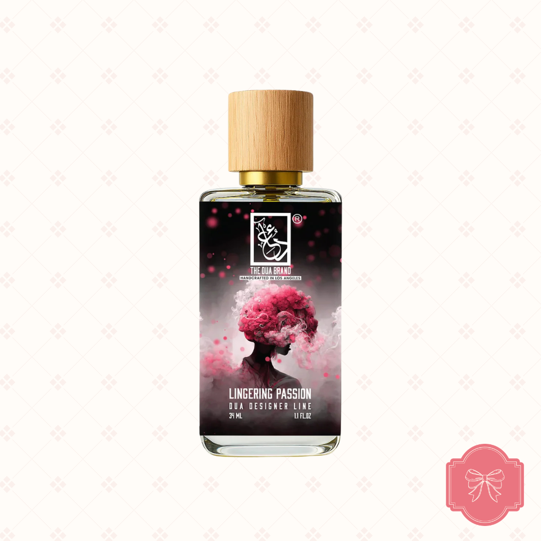 Lingering Passion by The DUA Brand inspired by Allegra Baciami by BLV Parfums (IYKYK).