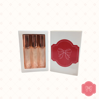 3 x 10ml Discovery Set available in Pink or Orange