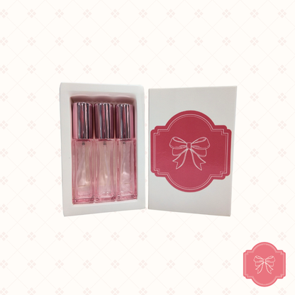 3 x 10ml Discovery Set available in Pink or Orange