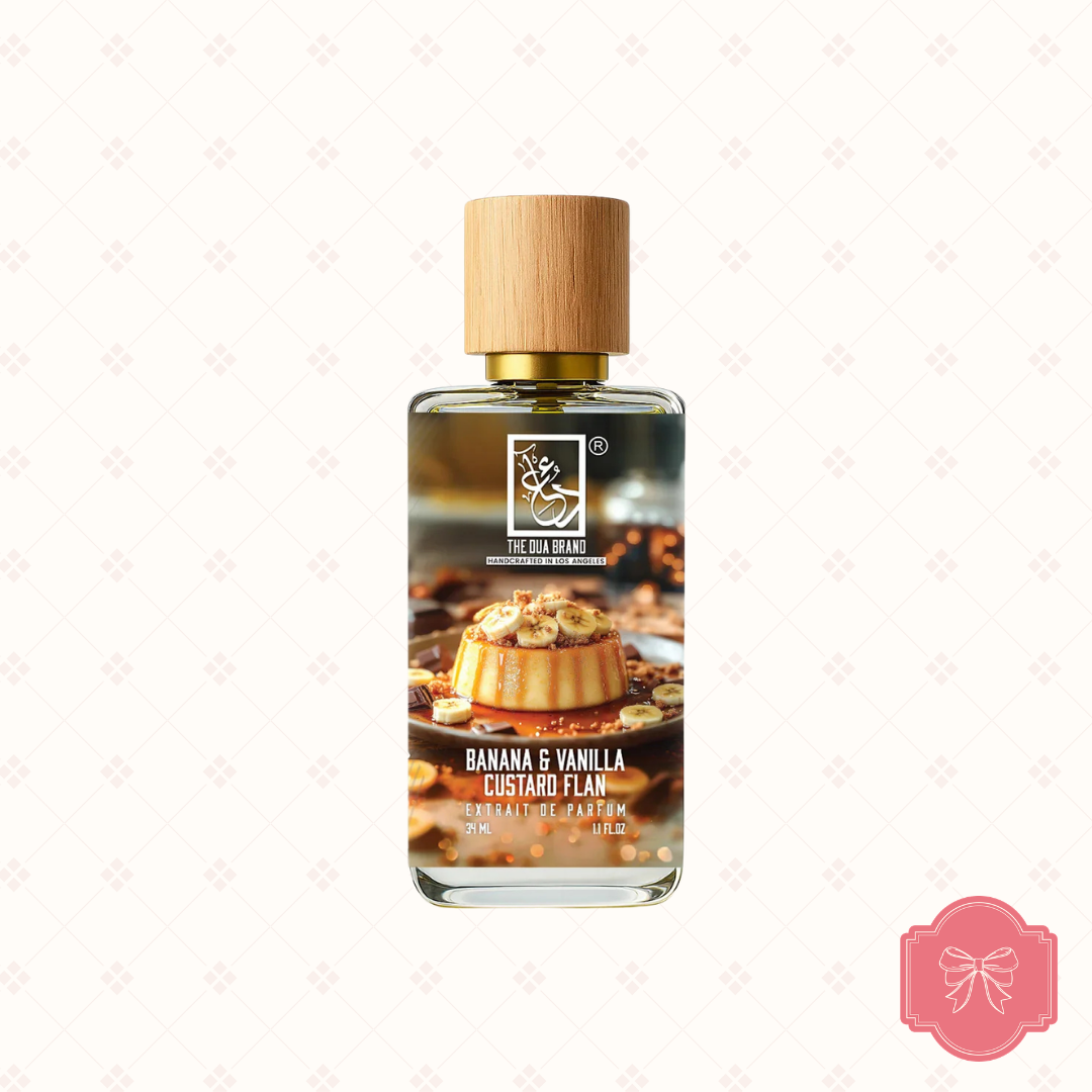Banana and Vanilla Custard Flan by The DUA Brand