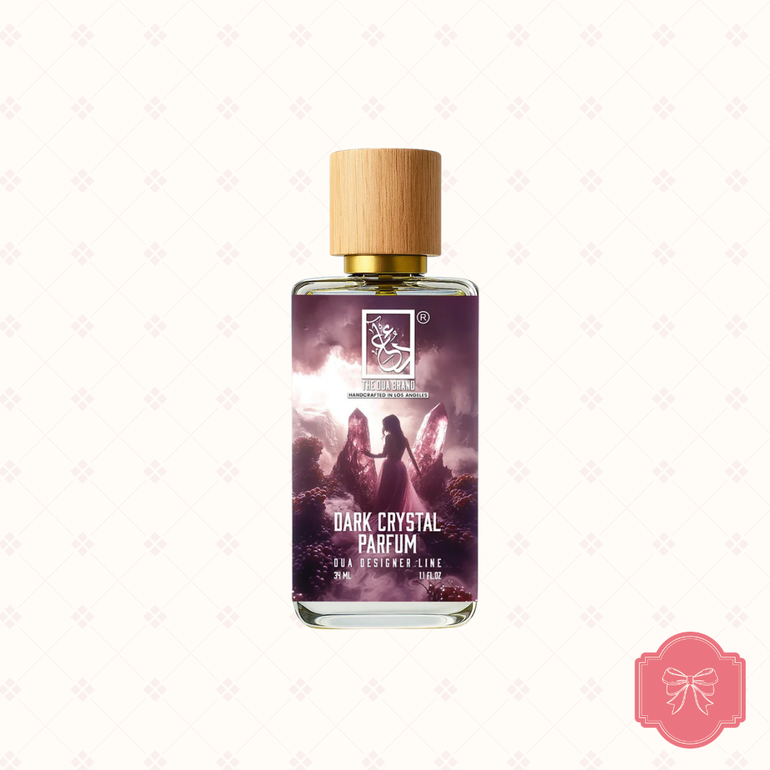 Dark Crystal Parfum by The DUA Brand inspired by Crystal Noir Parfum by Versace