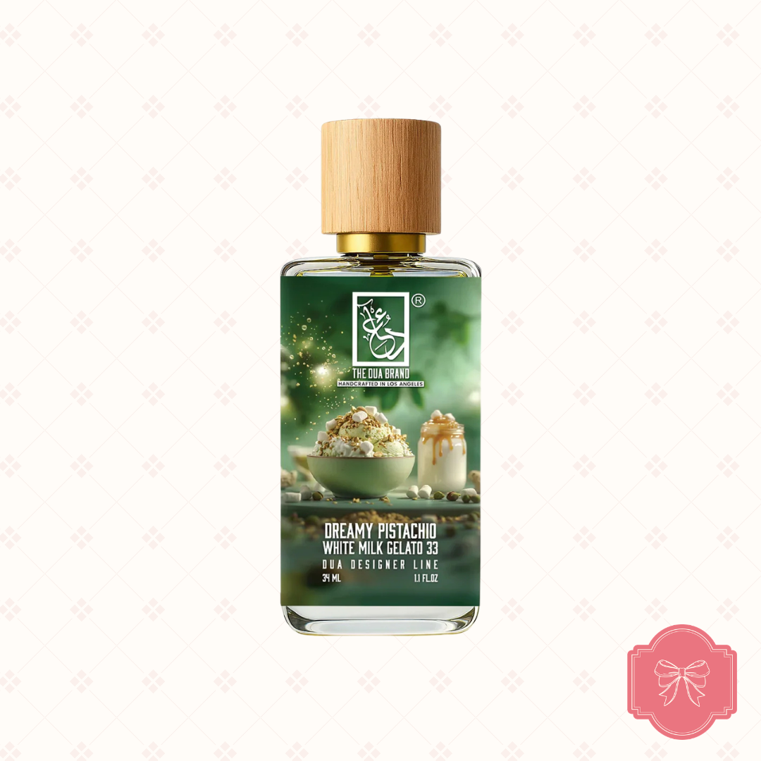 Dreamy Pistachio White Milk Gelato 33 by The DUA Brand inspired by a hybrid of Bianco Latte and Yum Pistachio Gelato | 33 by Kayali