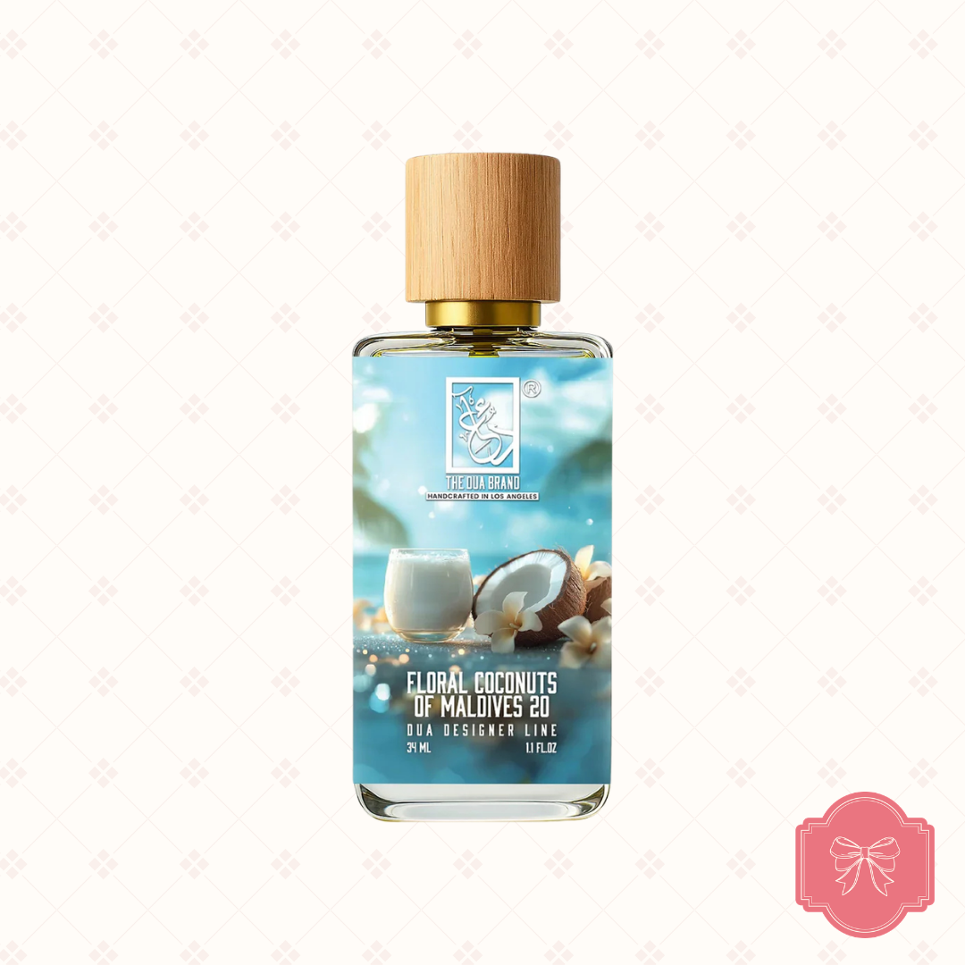 Floral Coconuts of Maldives 20 by The DUA Brand