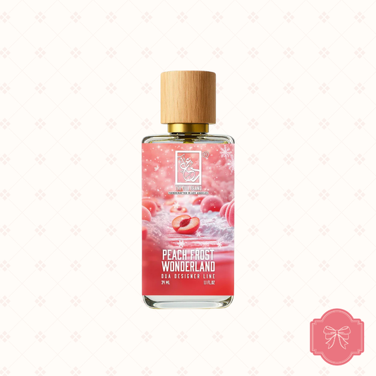 Peach Frost Wonderland by The DUA Brand inspired by Hope Winter Peach Marshmallow by Bath & Body Works