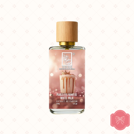 Princeless Princess White Milk by The DUA Brand inspired by I Don't Need A Prince by Kilian Paris and Bianco Latte by Giardini Di Toscana