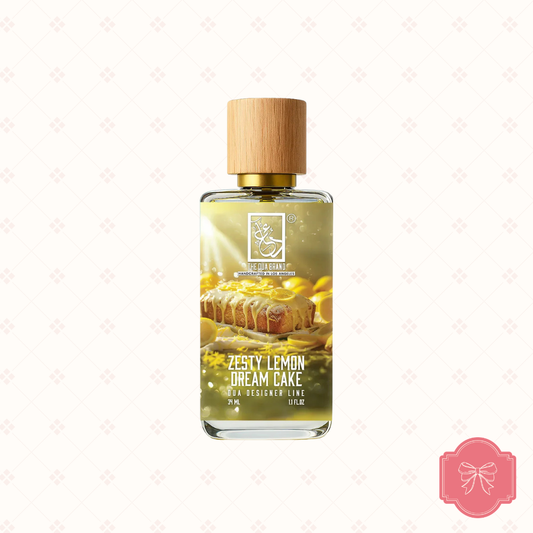Zesty Lemon Dream Cake by The DUA Brand inspired by Iced Lemon Pound Cake by Bath & Body Works