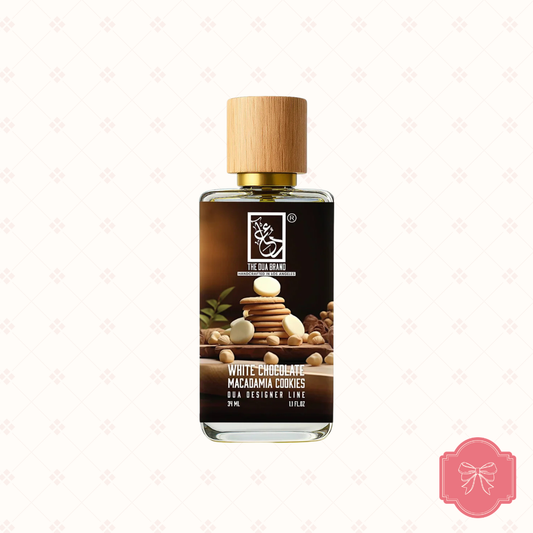  White Chocolate Macadamia Cookies by The DUA Brand Brazilian Crush Cheirosa 71 by Sol de Janeiro.